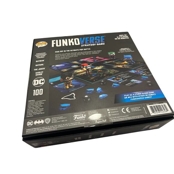 Pop! Funko Verse DC Strategy Game Batman 80 Years Batgirl Joker Harley Quinn 100 - Picture 4 of 7